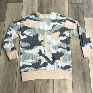 Camo Crewneck